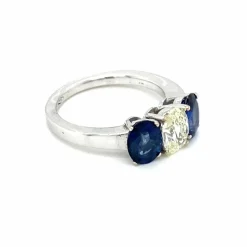 Bague Saphir Diamant