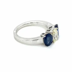 Bague Saphir Diamant