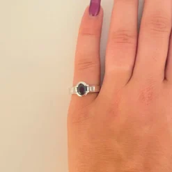 Bague Saphir Diamants