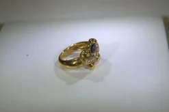 Bague Saphir Diamants