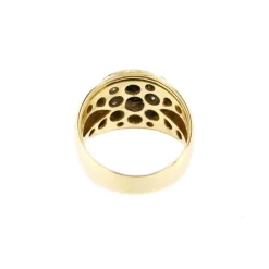 Bague saphir diamants