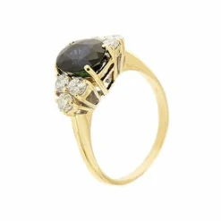 Bague saphir et diamant