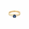 Bague Saphir et Diamants
