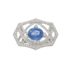 Bague saphir et diamants