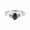 Bague Saphir et Diamants