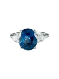 Bague Saphir et Diamants