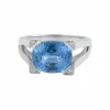 Bague Saphir et Diamants