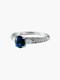 Bague Saphir et Diamants