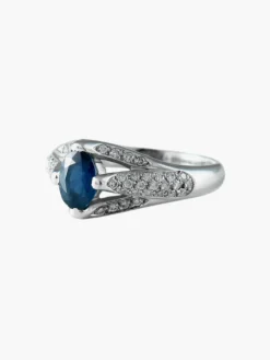 Bague Saphir et Diamants