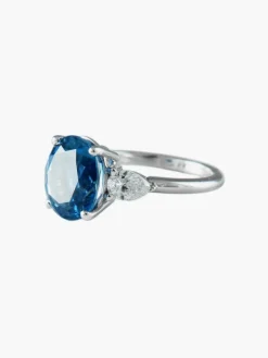 Bague Saphir et Diamants
