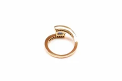 Bague saphir et diamants