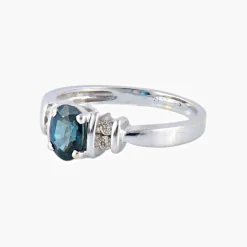 Bague Saphir et Diamants