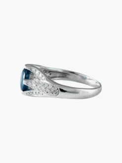 Bague Saphir et Diamants
