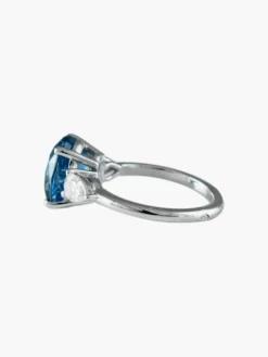 Bague Saphir et Diamants