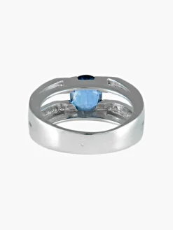 Bague Saphir et Diamants