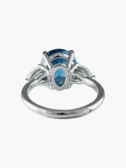 Bague Saphir et Diamants