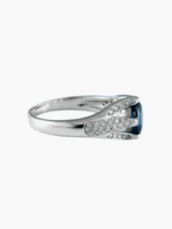 Bague Saphir et Diamants