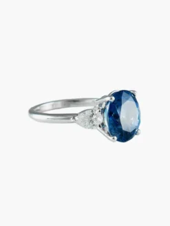Bague Saphir et Diamants