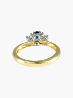 Bague Saphir et Diamants
