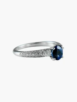 Bague Saphir et Diamants