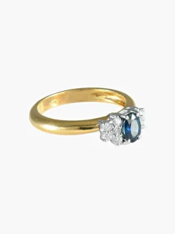 Bague Saphir et Diamants