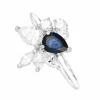 Bague Saphir et Diamants poire