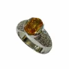 Bague Saphir jaune Ceylan