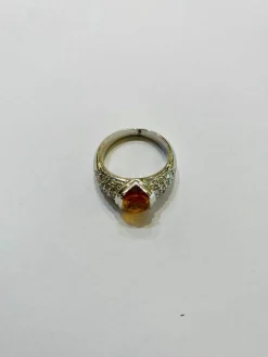 Bague Saphir jaune Ceylan