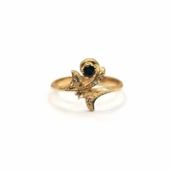 Bague saphir Vintage