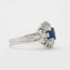 Bague saphir vintage