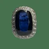 BAGUE SAPHIRS DIAMANTS