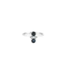 Bague Saphirs Diamants