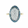 Bague Saphirs et Diamants