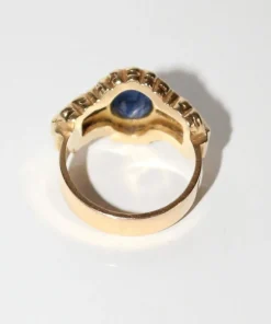 Bague Saphirs Et Diamants