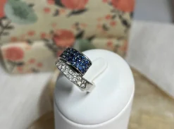 Bague Saphirs et Diamants