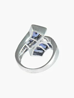 Bague Saphirs et Diamants