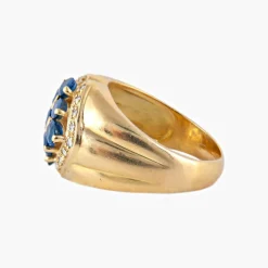 Bague Saphirs et Diamants