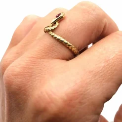 Bague serpent