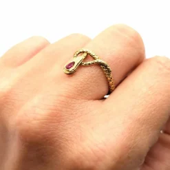 Bague serpent