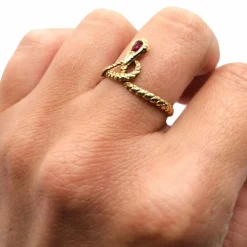 Bague serpent