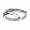 Bague serpent diamants