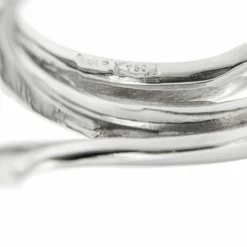 Bague serpent diamants