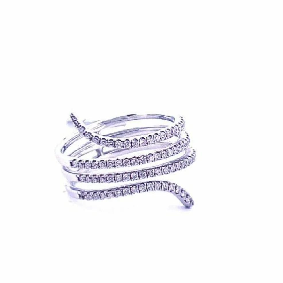 Bague serpent Diamants