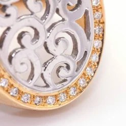Bague SIGNAL en or bicolore et diamants
