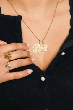 Bague "Soleil" en or jaune et malachite