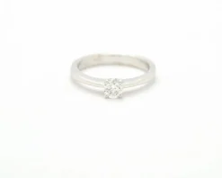 Bague solitaire 0,41 ct