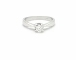 Bague solitaire 0,25 ct
