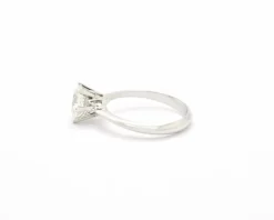 Bague solitaire 1,56 ct
