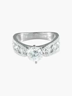 Bague Solitaire Diamants