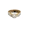 Bague solitaire 2 Ors Diamant